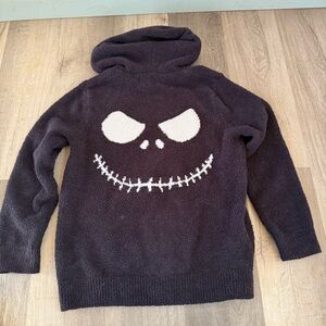 Disney x Barefoot Dreams Jack Skellington Hoodie Sz 2 Medium